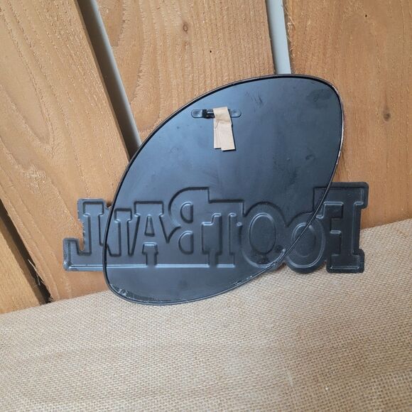 Metal Sign Football Sturdy 12x8" - Picture 4 of 4